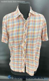 Women's LWT Plaid SS Shirt - No Size