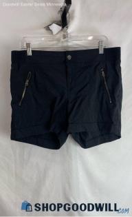 Athleta Women's Black Athletic Windbreaker Shorts - Sz 14