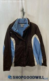 Columbia Women's Brown/Blue Jacket - Sz L