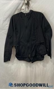 Athleta Women's Black Zip up Lightweight Windbreaker Jacket - Sz XS