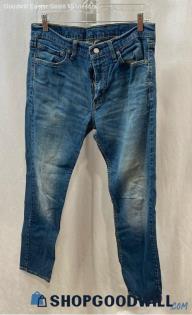 Levi's Men's Blue Cotton Jeans - Sz 32