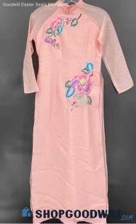 East Indian Soft Pink Kurti with pants - No Size