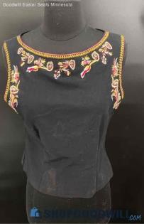 Scarlett Black Sleeveless Shirt - Sz 10