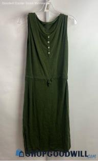 Patagonia Women's Heather Green Tank Dress - Sz XS