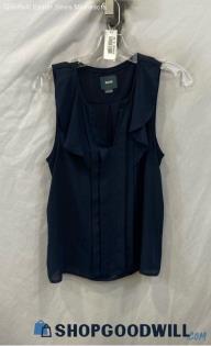 Maeve Women's Blue Sleeveless Blouse - Sz 4