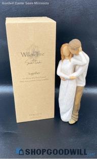 Demdaco Willow Tree Together Figurine By Susan Lordi Couple Embrace Vintage