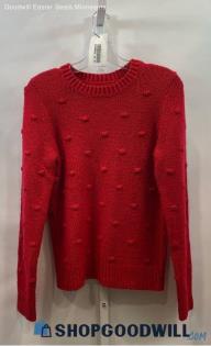 Lucky Brand Women's Red Pull Over Sweater - Sz S/P