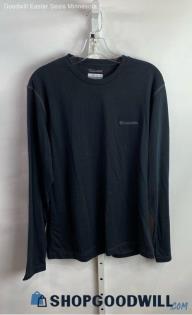 Columbia Men's Black LS Shirt - Sz M