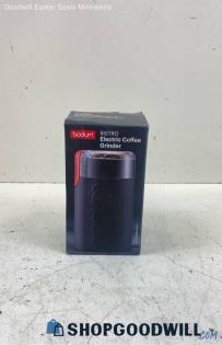 Bodum Black Electric Coffee Grinder Not tested