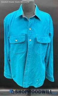 Field & Stream LS Teal Shirt