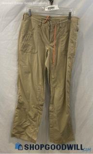 The North Face Women's Beige Ripstop Bootcut Tech Pants - Sz 8