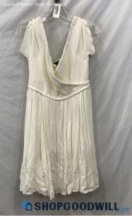 Torrid Women's White Crossover Front Sundress - Sz 2X