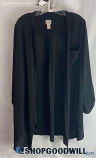 Chico's Women's Black Cardigan - Sz 2