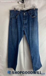 Levi's Men's Blue Cotton Jeans - Sz 36