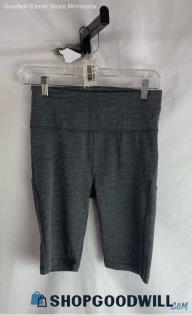 Athleta Women's Gray Polyester Bike Shorts - Sz XS