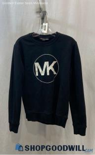 Michael Kors Mens Black Crewneck Sweater - Sz M