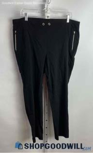 Chico's Women's Black Pull On Pant - Sz XL