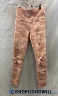 Athleta Women's Pink Camo Print Legging Pant - Sz XXS