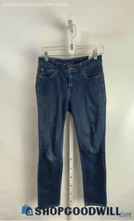 Levi's Women's Dark Blue Slim Straight Jeans - Sz 6