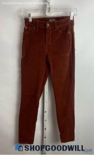 Lucky Brand Women's Brown Velvet Skinny Ankle Jean - Sz 00/24