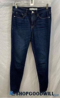 Athleta Women's Dark Blue Skinny Jeans - Sz P6