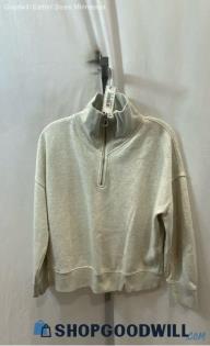 Athleta Women's White Sweater - Sz S