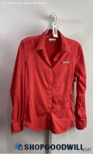 Columbia Men's Coral Tech Snap Button Up Shirt - Sz S