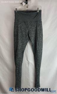 Athleta Women's Gray Heathered Ankle Leggings - Sz S