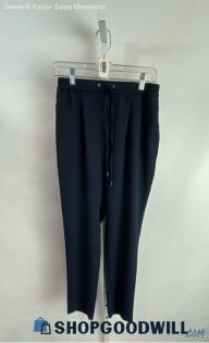 Zara Women's Navy Pullon Pants - Sz XXS