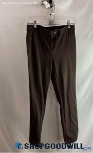 Chico's Women's Chocolate Brown Jersey Knit Skinny Pants - Sz 2