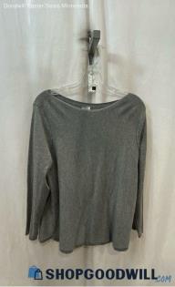 Chico's Women's Grey Long Sleeve - Sz 2