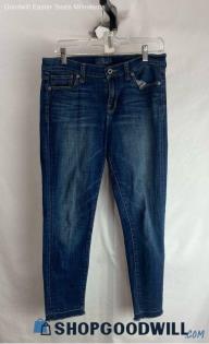 Lucky Brand Women's Dark Blue Skinny Jeans - Sz 6