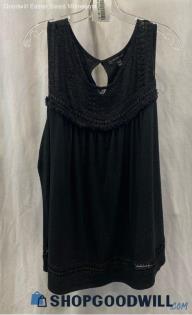 Lane Bryant Women's Black Tank Blouse Sz 22