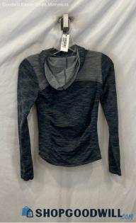 Athleta Women's Heather Dark Gray Tight Fit Pullover Sweater - Sz XS