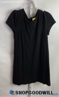 Anthropologie Women's Black T-Shirt Dress - Sz S