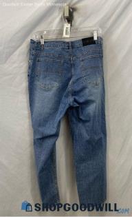 Chico's Women's VTG Blue Relaxed Tapered Jeans - Sz 12