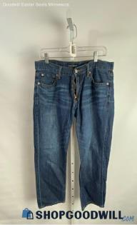 Lucky Brand Men's Blue Wash Straight Jeans - Sz 32