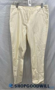 Chico's Unisex White Jeans - Sz 25