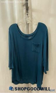 Lane Bryant Women's Blue Long Sleeve - Sz 22