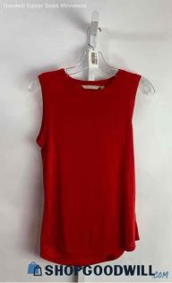 Athleta Women's Red Modal Shirt - Sz XS