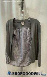 Chico's Women's Gray Cardigan - Sz 00