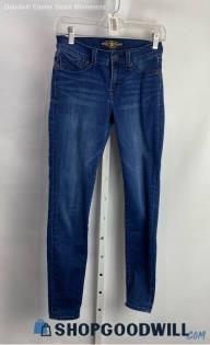 Lucky Brand Women's Dark Wash Blue Skinny Jeans - Sz 0