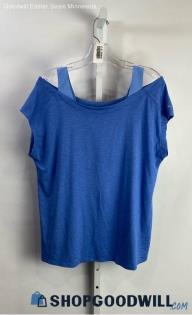 Columbia Women's Royal Blue Cold Shoulder T-shirt - Sz L