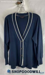 Lane BryantWomen's Navy Rayon Sweater - Sz 14