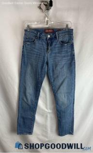 Lucky Brand Women's Blue Medium Washed Slim Boyfriend Jeans - Sz 0