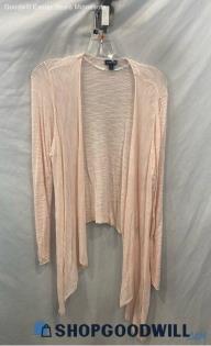 Torrid Women's Heather Pink Waterfall Cardigan - Sz 2X