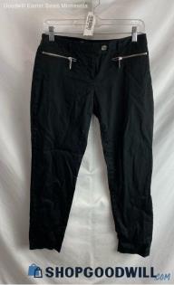 Michael Kors Women's Black Skinny Fit Ankle Pants - Sz 4