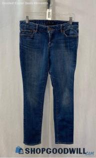 Lucky Brand Women's Blue Skinny Ankle Jeans - Sz 6