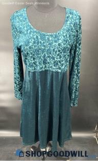 Molly Malloy Evening Dark Teal Formal Dress - Sz 8