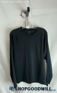 REI Men's Black Lightweight Performance Fitted Long Sleeve Shirt - Sz M